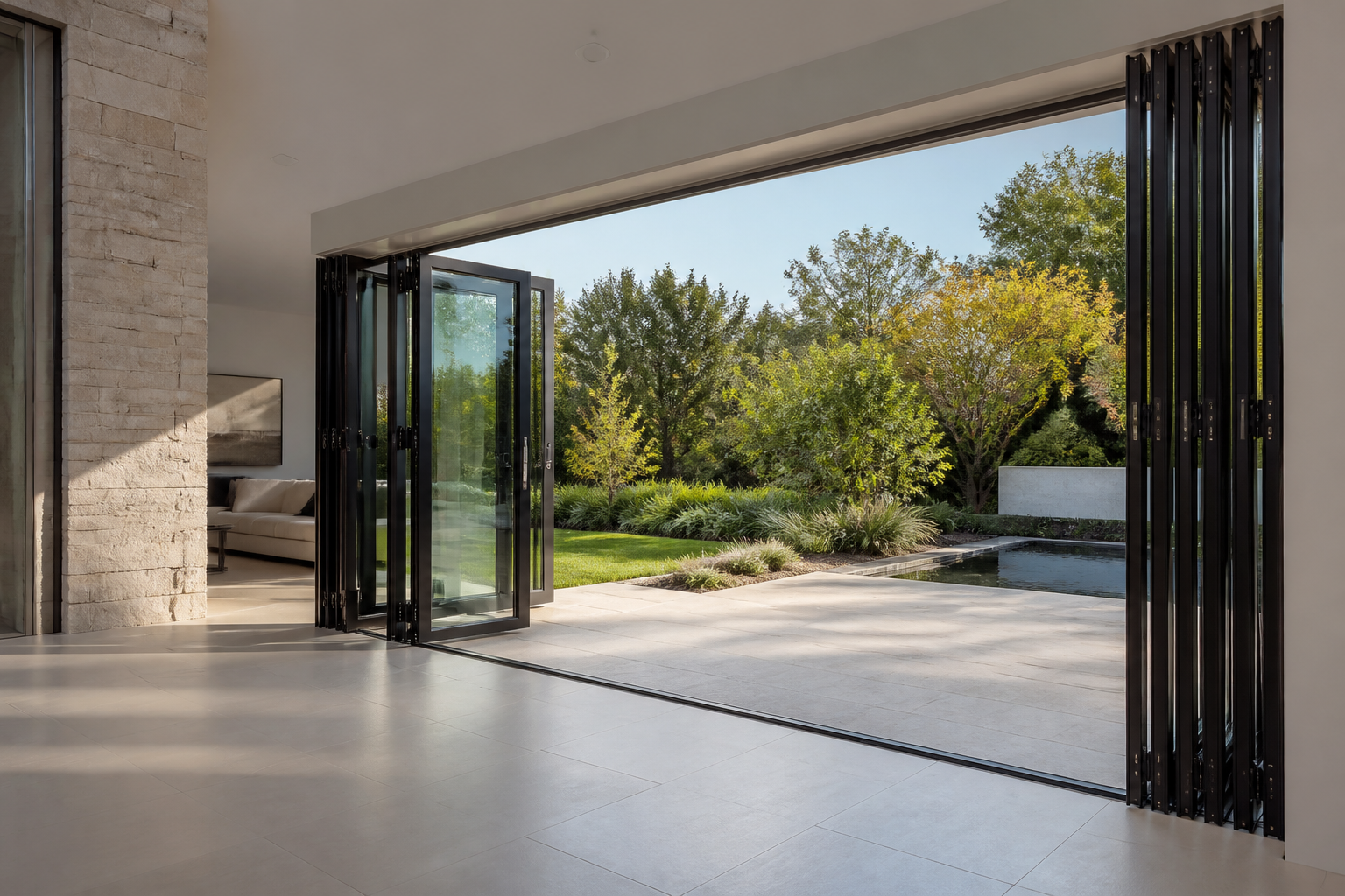 VLX 100 Bifold / Folding Door in West Palm Beach, FL | Meridian Windows and Doors West Palm Beach - detail 4