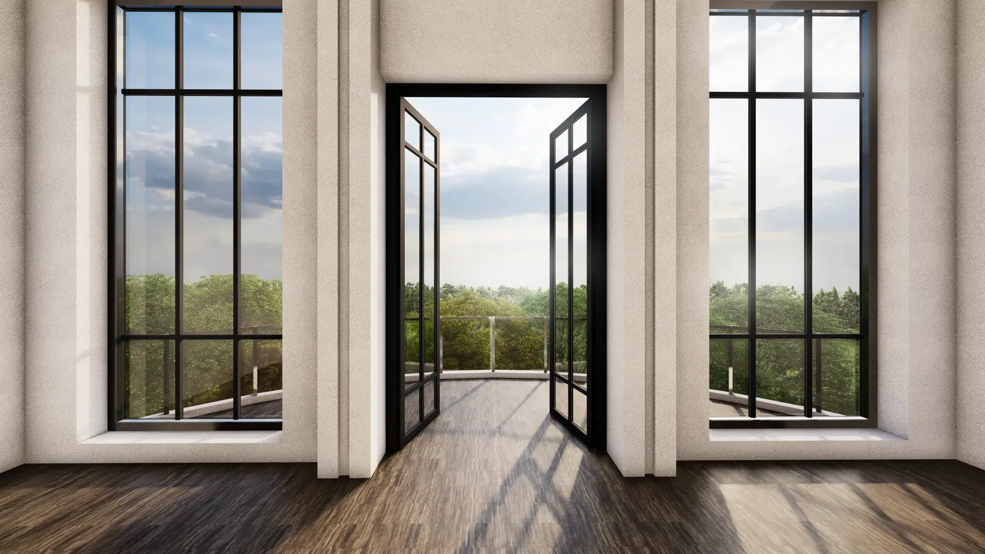 VLX 100 Double Swing / French Door in West Palm Beach, FL | Meridian Windows and Doors West Palm Beach - detail 1