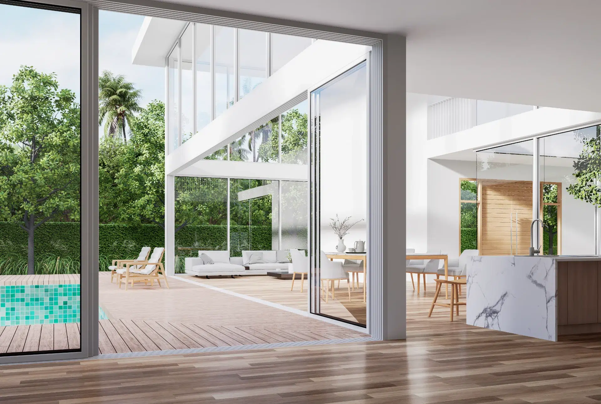 VLX 138 Panoramic Sliding Door in West Palm Beach, FL | Meridian Windows and Doors West Palm Beach - detail 1