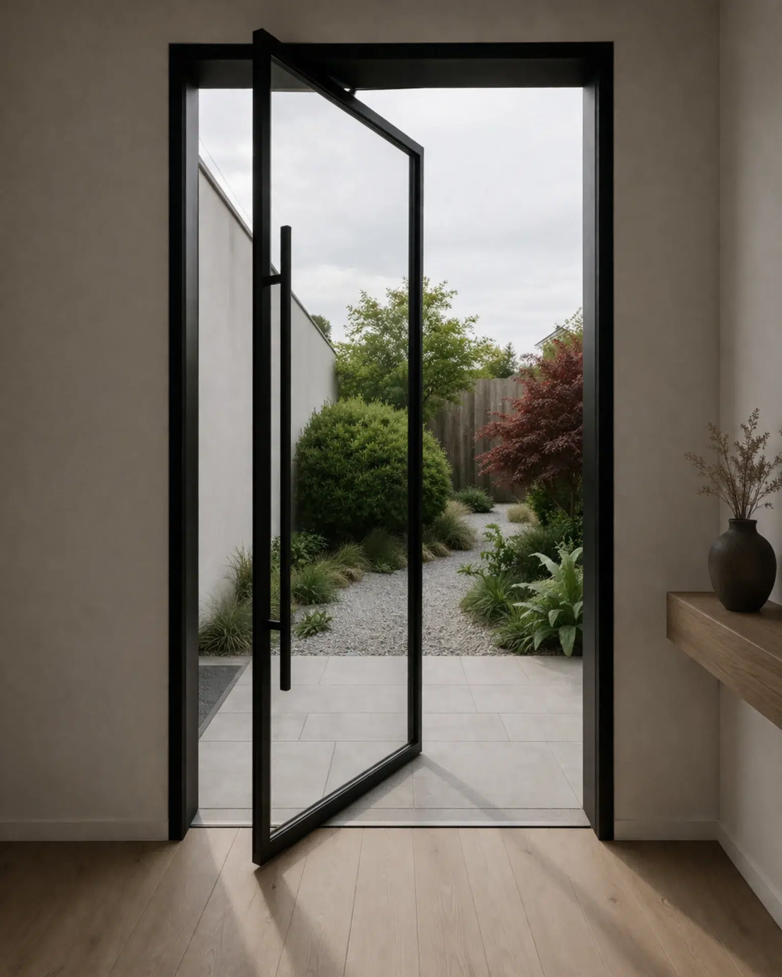 VLX 100 Pivot Door in West Palm Beach, FL | Meridian Windows and Doors West Palm Beach - detail 1